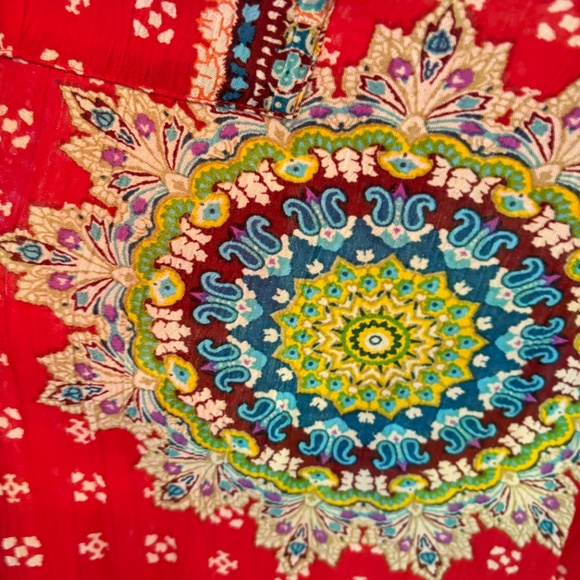 Band of Gypsies palazzo suzani print pants large - Picture 5 of 5